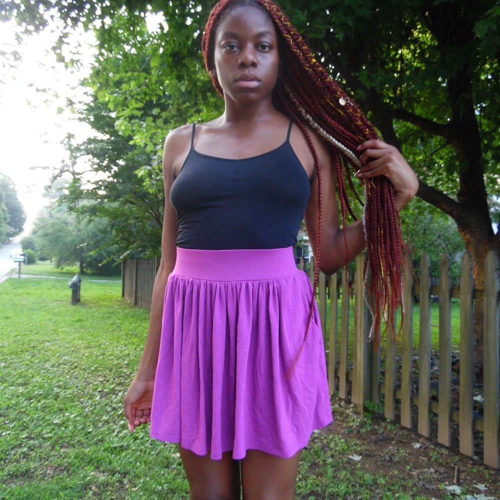 SUSIE ROSE flared skirt